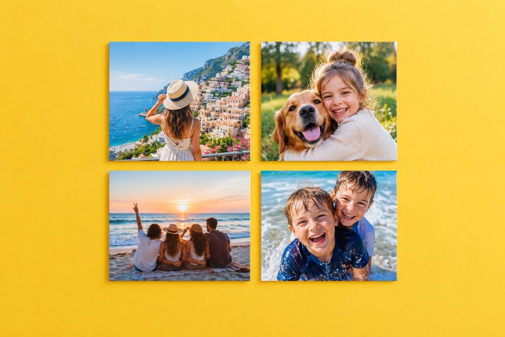 2x2" Square Custom Photo Magnets – Set of 4