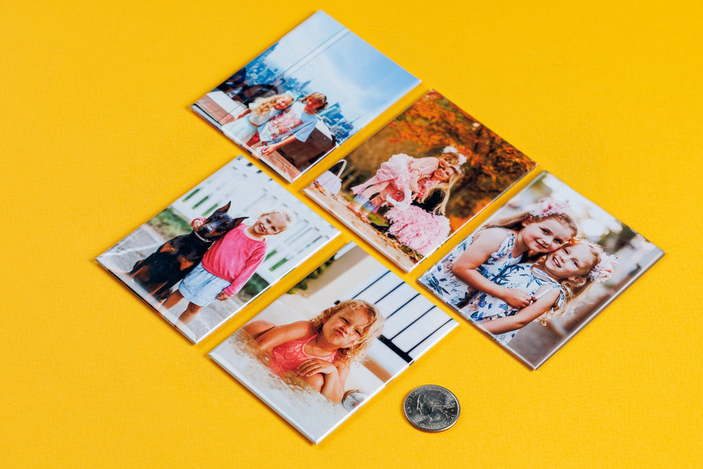 2.5 x 3.5" Rectangle Custom Photo Magnets