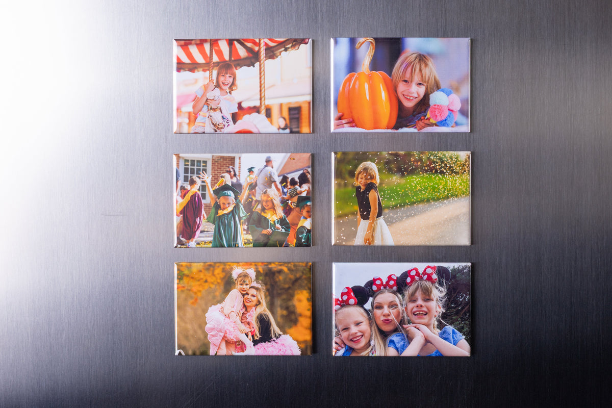 2 x 3" Rectangle Custom Photo Magnets